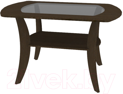 Журнальный столик Кортекс-мебель Лотос-6 (венге)