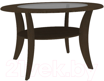Журнальный столик Кортекс-мебель Лотос-7 (венге)