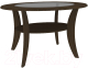 Журнальный столик Кортекс-мебель Лотос-7 (венге) - 