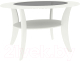 Журнальный столик Кортекс-мебель Лотос-7 (ясень белый) - 