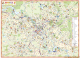 Настенная карта Белкартография Минск (ламинированная) - 