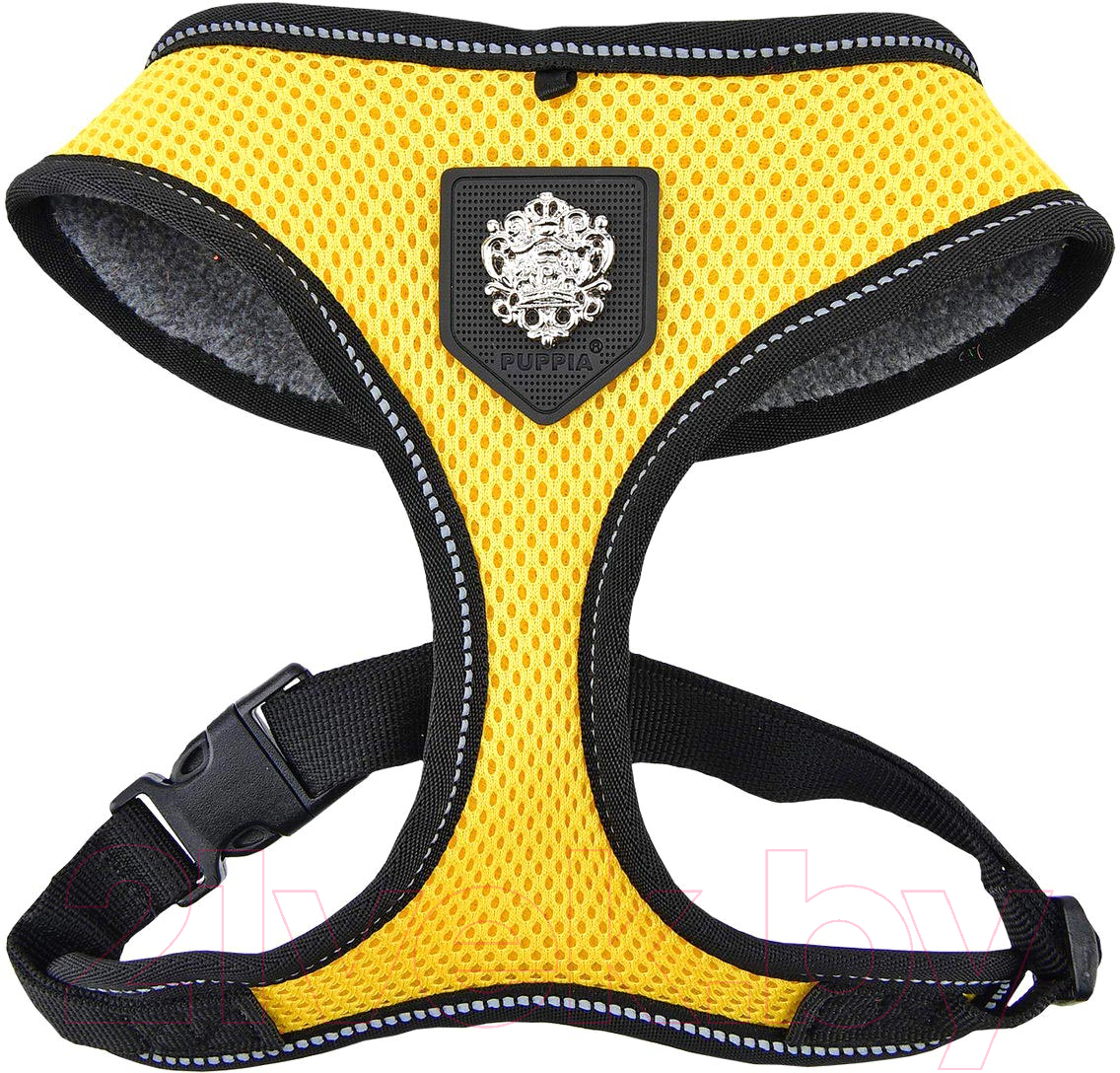 Шлея-жилетка для животных Puppia Thermal Soft / PLRD-HA9345-YE-M (желтый)