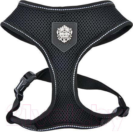 Шлея-жилетка для животных Puppia Thermal Soft / PLRD-HA9345-BK-XL (черный)