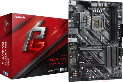 

Материнская плата AsRock, Z490 Phantom Gaming 4