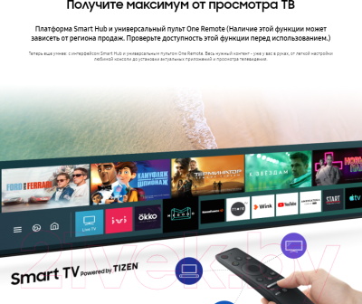 Телевизор Samsung UE65TU7170UXRU