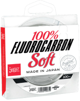 Леска монофильная Lucky John Fluorocarbon Soft 100/018 / LJ4049-018 - 