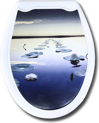 

Сиденье для унитаза, Кувшинки 104-406-00