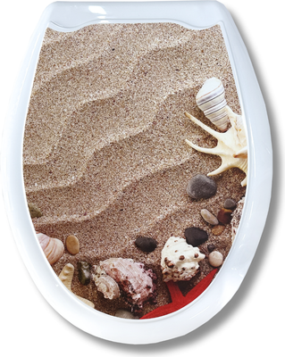 

Сиденье для унитаза, Песок 104-406-00