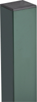 Столб для 3D панелей Lihtar 2м 60х40мм Оц+ПП (зеленый) - 