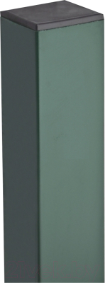 Столб для 3D панелей Lihtar 2м 60х40мм Оц+ПП (зеленый)