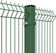 3D панель заборная Lihtar 1030х2500мм 3/4мм 200/50 Оц+ПП (зеленый) - 