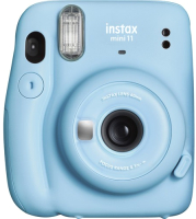 Фотоаппарат с мгновенной печатью Fujifilm Instax Mini 11 (Sky Blue) - 