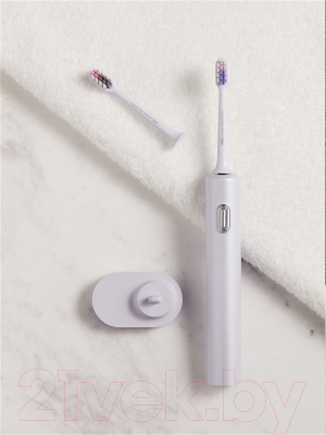 Электрическая зубная щетка Dr. Bei BY-V12 (фиолетовый/золото)
