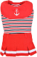 Платье для животных Puppia Nautical / PAUA-OP1814-RD-L (красный) - 