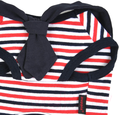 Изображение товара Платье для животных Puppia Nautical / PAUA-OP1814-NY-S (синий)
