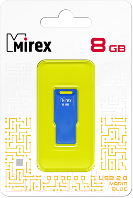 Usb flash накопитель Mirex Blue 8GB (13600-FMUMAB08)