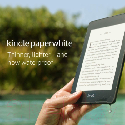 Электронная книга Amazon Kindle Paperwhite 2018 8GB (сумеречный синий)