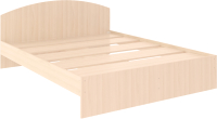 Двуспальная кровать Rinner Веста 160x200 (дуб млечный) - 