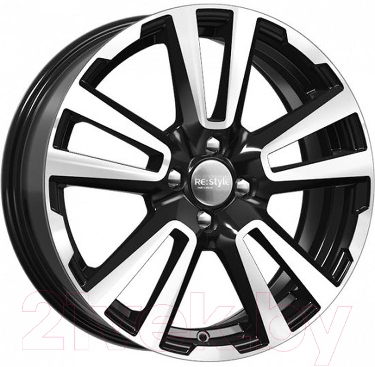 Литой диск K&K КС874 17x6.5" 4x100мм DIA 60.1мм ET 41мм Алмаз черный