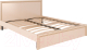 Двуспальная кровать Rinner Беатрис М07 160x200 (дуб млечный) - 