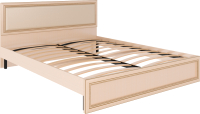 Двуспальная кровать Rinner Беатрис М10 160x200 (дуб млечный) - 
