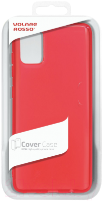 Чехол-накладка Volare Rosso Taura для Galaxy A51 (красный)