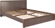 Двуспальная кровать Rinner Беатрис М07 160x200 (орех гепланкт) - 