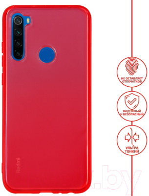 Чехол-накладка Volare Rosso Taura для Redmi Note 8T (красный)
