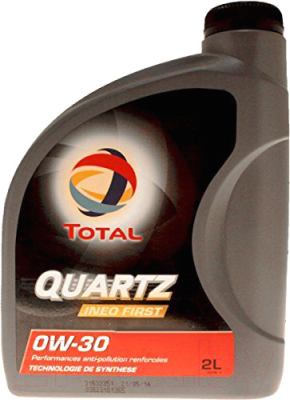 

Моторное масло Total, Quartz Ineo First 0W30 / 183104