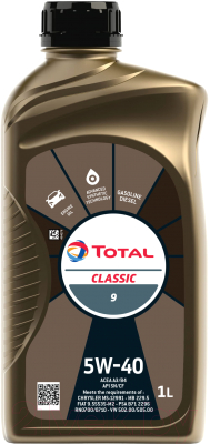 

Моторное масло Total, Classic 9 5W40 / 213730