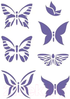 

Трафарет Сонет, Бабочки / 13746563