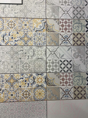 Декоративная плитка Нефрит-Керамика Алькора / 00-00-5-08-00-00-1480 (400x200, белый)