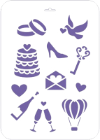 

Трафарет Сонет, Свадебные иконки / 13746588