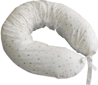 Подушка для беременных Martoo Mommy / MOM-WT (серые звезды на белом) - 