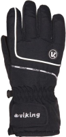 Перчатки лыжные VikinG Kevin / 120/11/2255-09 (р.4, черный) - 