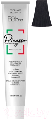 

Крем-краска для волос BB One, Черный, Picasso Colour Range 1 черный