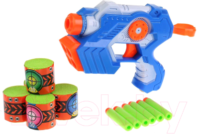 

Бластер игрушечный Играем вместе, С мягкими мишенями / B1326525-R
