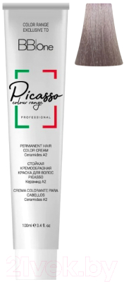 Крем-краска для волос BB One Picasso Colour Range 10.221 интенсивный пепельный жемчуг (100мл)