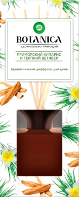 Аромадиффузор Air Wick Botanica приморский кипарис и терпкий ветивер (80мл)