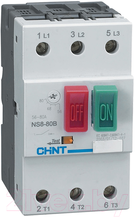 Пускатель магнитный Chint NS2-80B 56A-80А (R) / 495089