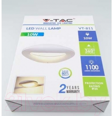 Прикроватная лампа V-TAC SKU-8307 (белый)