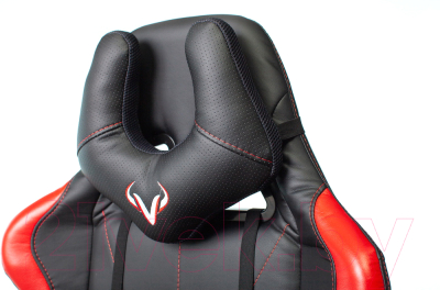 Кресло геймерское Бюрократ Viking-5 (искусственная кожа черный/красный)