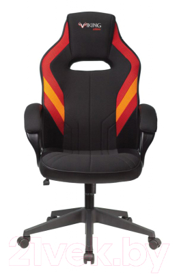 Кресло геймерское Бюрократ Viking-3 (искусственная кожа черный/красный)