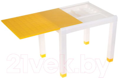 Стол детский Стандарт Пластик Групп 160-0056 (желтый)