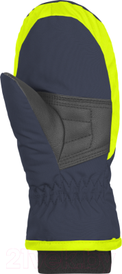 Варежки лыжные Reusch Kids Mitten Dress / 4885405 0955 (р-р 2, синий/желтый)
