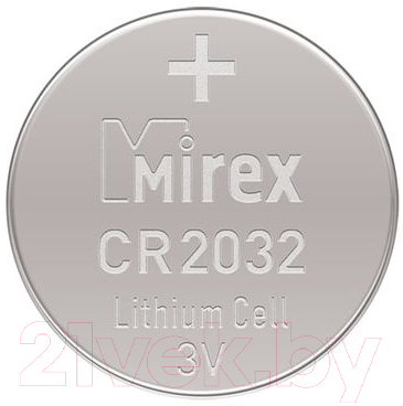 Комплект батареек Mirex CR2032 / CR2032-E4 (4шт)
