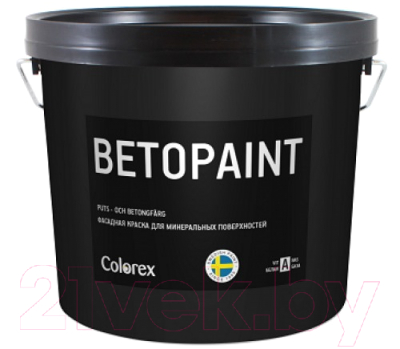 

Краска Colorex, Белый, Betopaint A
