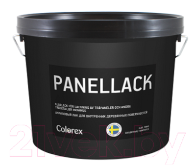 Лак Colorex Panellack Clear (9л, бесцветный)