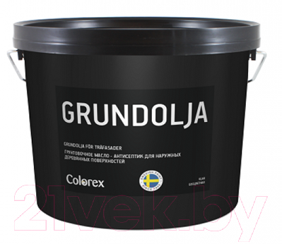 Грунтовка Colorex Grundolja Clear (1л, бесцветный)