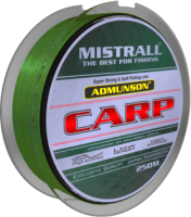 Леска монофильная Mistrall Admunson Camou Carp 0.22мм 250м / ZM-3332122 - 